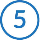 Kreis-05_blau Fünf